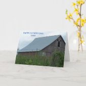 GLÜCKLICH VATER'S DAY, VATER! GOD & LAND KARTE (Gelbe Blume)