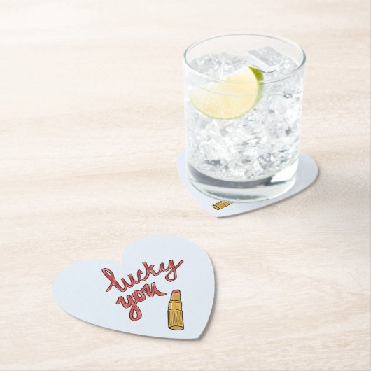 Glücklich. Vegas Bachelorette Untersetzer (Vor Ort)