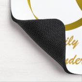 glücklich Verheiratet Mousepad (Ecke)