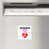 glücklich Verheiratet seit 1980 Magnet (In Situ (Geschirrspüler))