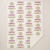 glücklich Verheiratet Sherpadecke (Vorderseite)