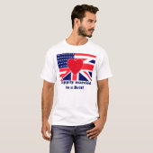 Glücklich verheiratet zu einem Briten! T-Shirt (Vorne ganz)