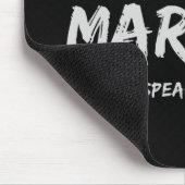 Glücklich verheiratetes lustiges mousepad (Ecke)