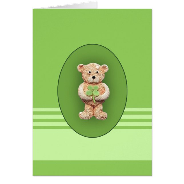 Glücklich vierblättriges Kleeblatt (Vorne)