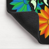 Glücklich was Mousepad (Ecke)