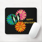 Glücklich was Mousepad (Mit Mouse)