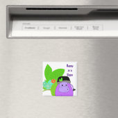 Glücklich wie ein Nilpferd Magnet (In Situ (Geschirrspüler))