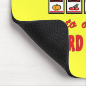 Glücklich zu eigenem ein mousepad (Ecke)