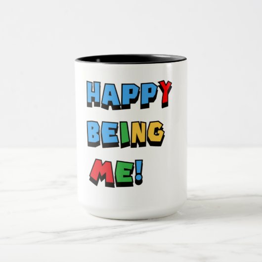 glücklich zu sein tasse (Zentrum)