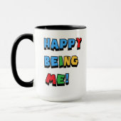 glücklich zu sein tasse (Links)