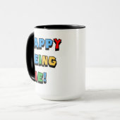 glücklich zu sein tasse (Vorderseite Links)