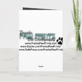 Glücklich zum Geburtstag - Stone Paws - Cavalier Karte (Rückseite)