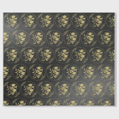 glückliche ع ي د س ع د ي geschenkpapier (Flach)