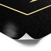 glückliche ع ي د س ع د ي poster (Ecke)