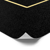 glückliche ع ي د س ع د ي poster (Ecke)