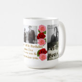 Glückliche 100. Geburtstags-Tasse Kaffeetasse (VorderseiteRechts)