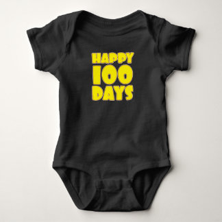 Glückliche 100 Tage - 100 Tage Feier für das Baby Strampler
