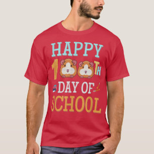 Glückliche 100 Tage Guinea Pig Perfekte Geschenke T-Shirt