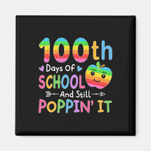 Glückliche 100 Tage Schule und immer noch Poppin's Magnet