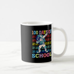Glückliche 100 Tage Schulkinder, die Astronaut abs Kaffeetasse