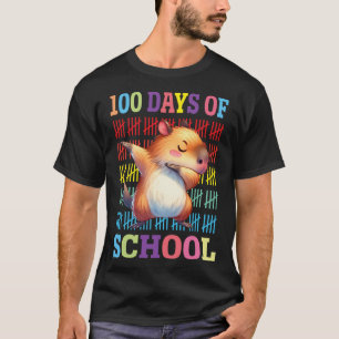 Glückliche 100 Tage Schulkinder, die die Guinea Sc T-Shirt
