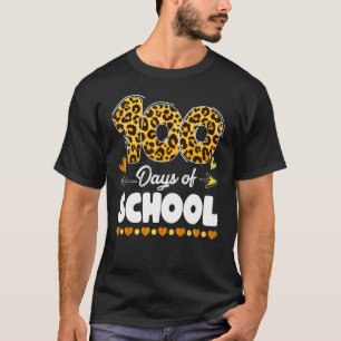 Glückliche 100 Tage Schullehrer 100. Scho-Tag T-Shirt