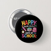 Glückliche 100 Tage Schulmathematik-Gleichung 100. Button (Vorne & Hinten)