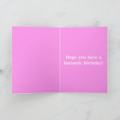 Glückliche 12. Geburtstagskarte für Mädchen Karte (Innenseite)