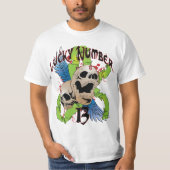 Glückliche 13 T-Shirt (Vorderseite)