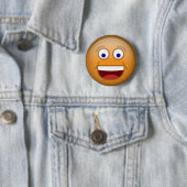 Glückliche 1 Orange Button (Beispiel)