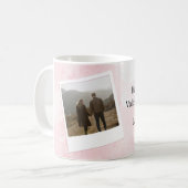 Glückliche 1. Valentinstag Grußkarte Kaffeetasse (Vorderseite Links)