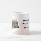 Glückliche 1. Valentinstag Grußkarte Kaffeetasse (Mittel)