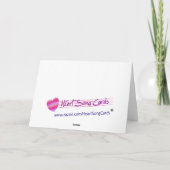 Glückliche 40. Geburtstagskarte Blues Karte (Rückseite)