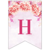 Glückliche 40. wimpelkette (Erste Fahne)