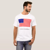 Glückliche 4. FO Jluy, Gott segnen Amerika T-Shirt (Vorne ganz)