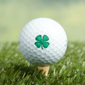 Glückliche 4 Leaf Irish Clover Titleist Pro Golfbä Golfball (Insitu T-Shirt)