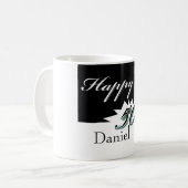 Glückliche 50. Geburtstags-Tasse Kaffeetasse (Vorderseite Links)