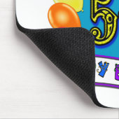 Glückliche 50. Geburtstags-Waren Mousepad (Ecke)