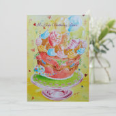 Glückliche 50. Geburtstagskarte (Stehend Vorderseite)