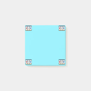 Glückliche 777 post-it klebezettel