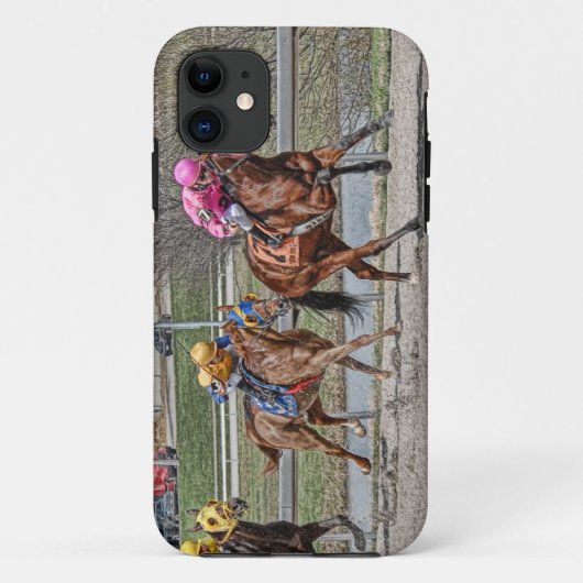 Glückliche 7 Case-Mate iPhone hülle (Rückseite)