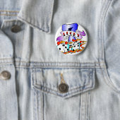 Glückliche 7 mit Würfeln Button (Beispiel)