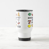 Glückliche 7 reisebecher (Mittel)