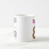 Glückliche 80. Geburtstag 1937 Nachrichten-Tasse Kaffeetasse (Mittel)