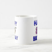 Glückliche 80. Geburtstags-Geschenke und Kaffeetasse (Mittel)