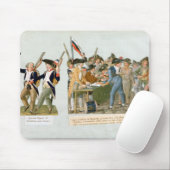 Glückliche Abfahrt der Armee-Freiwilligen Mousepad (Mit Mouse)