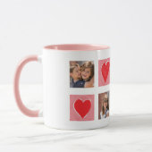 Glückliche Abuela 2 der Tag des Valentines Tasse (Links)