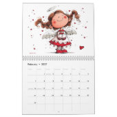 Glückliche Angels - Glückliche Engel 2026 Kalender (Feb 2027)