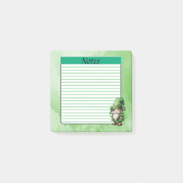 Glückliche Anmerkungen zum St. Patrick's Day Post- Post-it Klebezettel