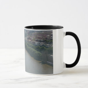 Glückliche Ansicht Tasse